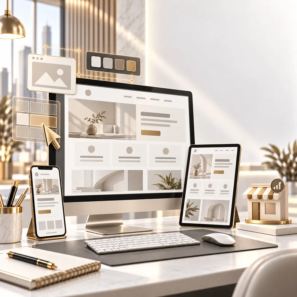Web design services for small businesses